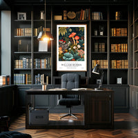 William Morris Cotton Prints Exhibition Poster