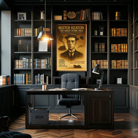 Buster Keaton The Great Stone Face Poster