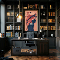 Striking Surreal Female Art Abstract or Artistic Poster PosterGoat