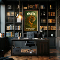 Chicago Tigers Roaring Legends Poster