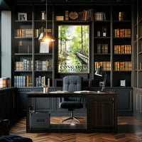 Congaree Watercolor Wall Art Poster