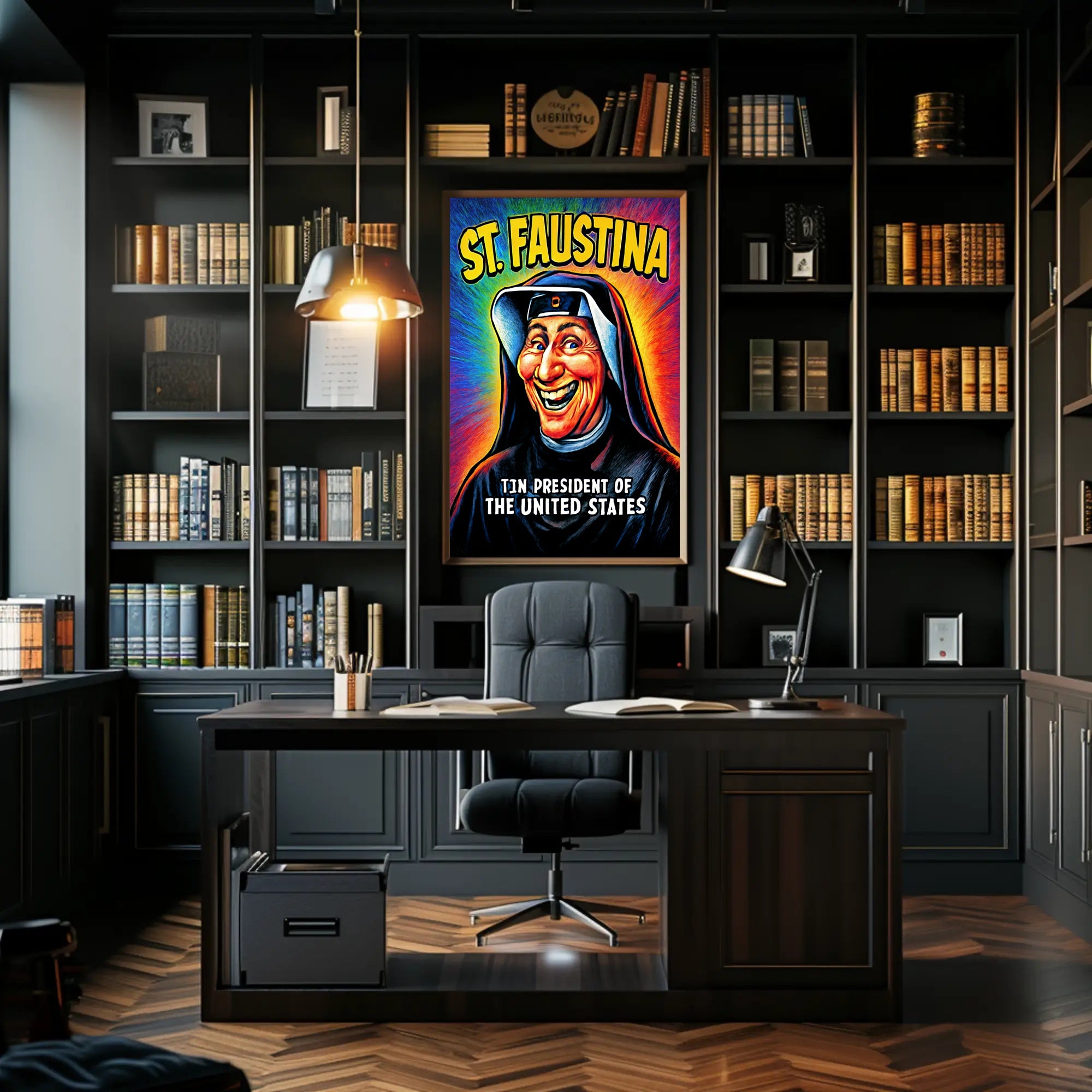 St. Faustina - Tin President of the United States Poster PosterGoat