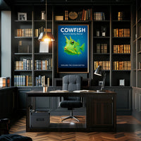 Cowfish Nature's Quirky Marvel Poster PosterGoat