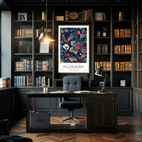 William Morris Cotton Prints Exhibition Poster
