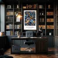 William Morris Cotton Prints Exhibition Poster