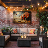 Surreal Dreamscape: Abstract Artistic Poster