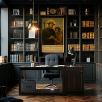 Saint Damien Reverent Compassion Cultural or Heritage Poster