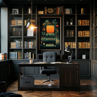 Retro Tech Fusion Poster