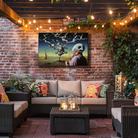 Futuristic Invention Abstract Surreal Art Sci-Fi Poster