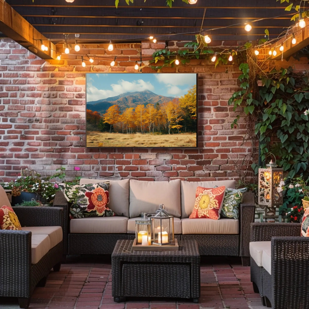 Autumn Mountain Splendor Poster