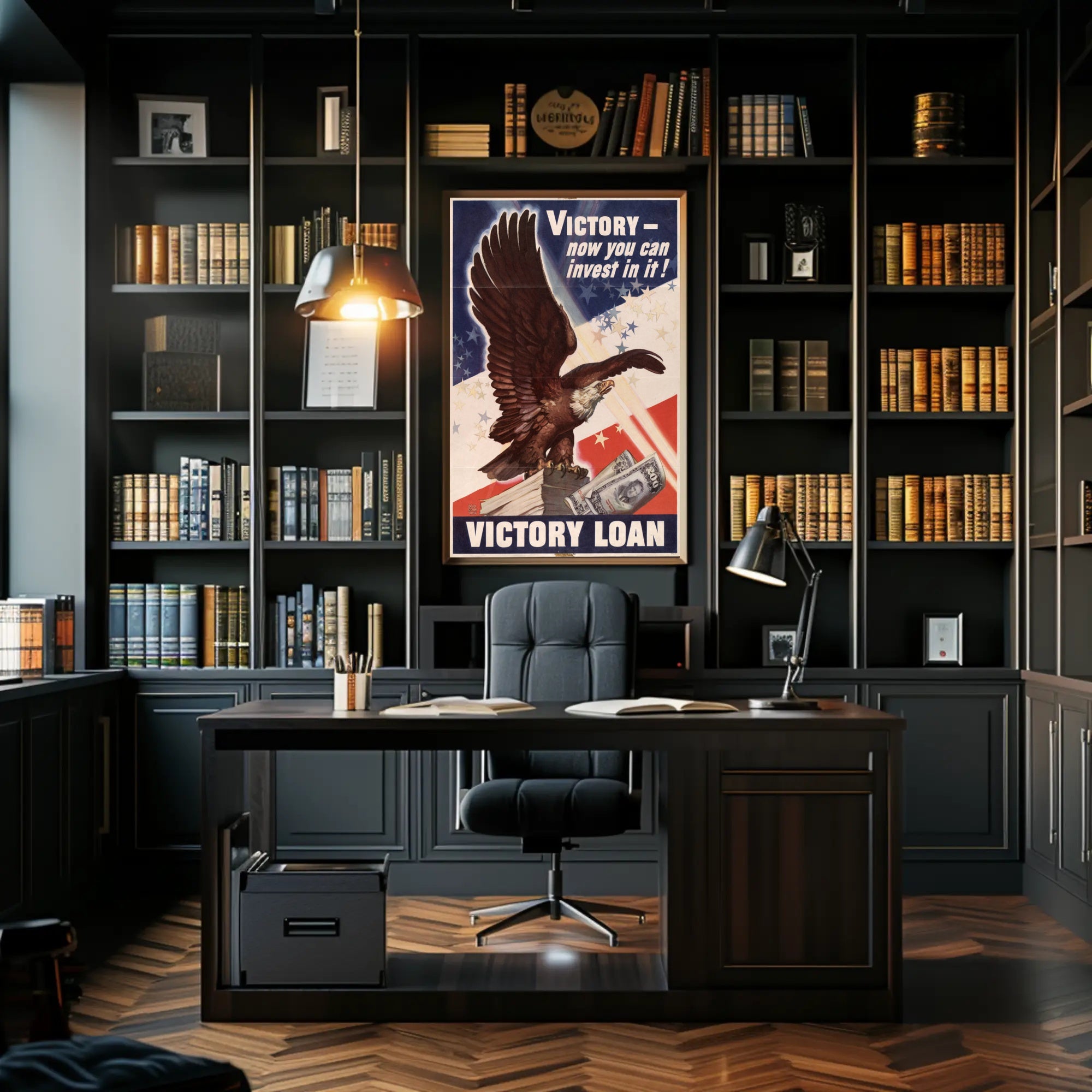 Victory Loan Investment Poster PosterGoat