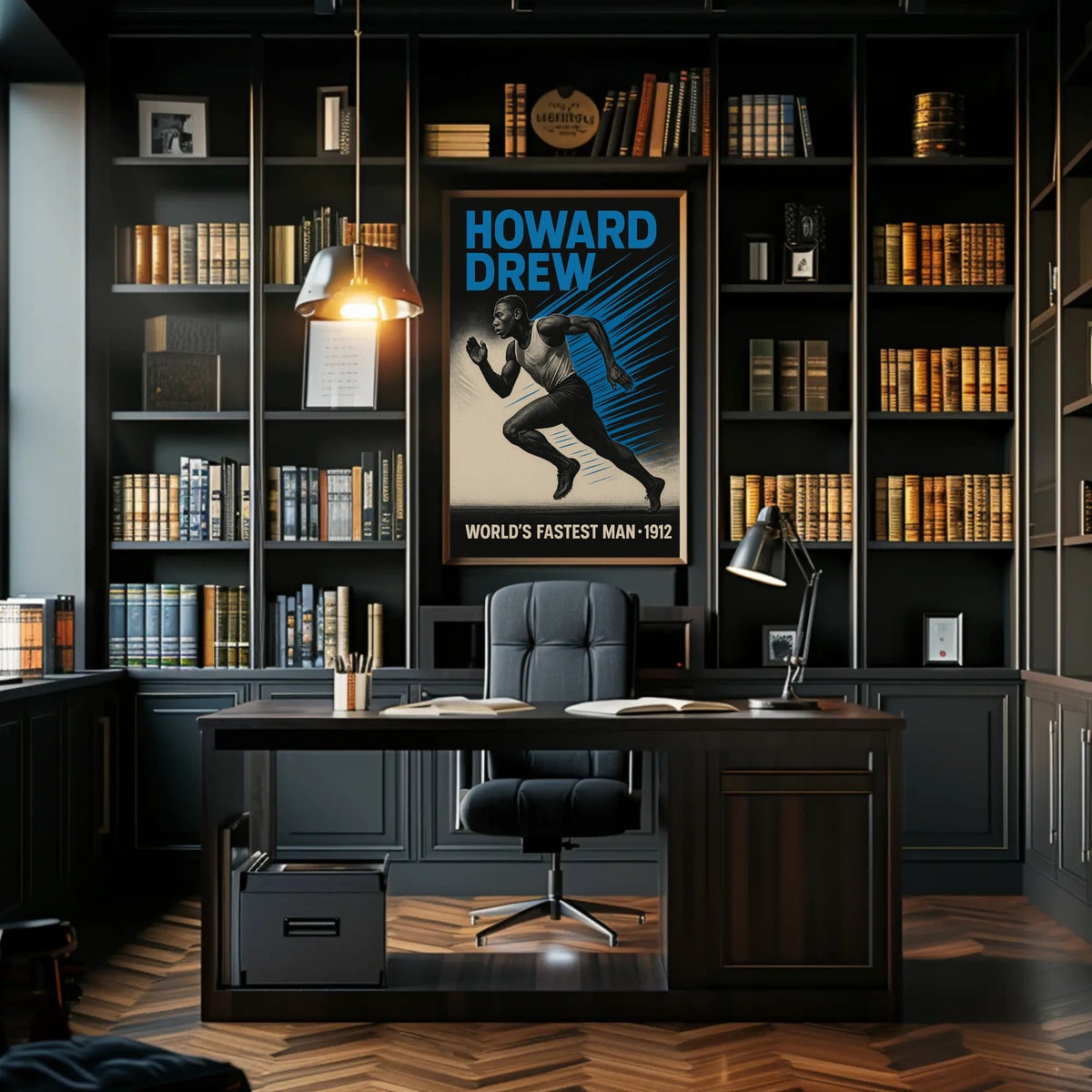 Howard Drew WorldS Fastest Man Poster