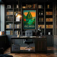 Escape to Paradise Palawan Poster