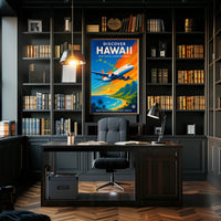 Discover Hawaii Poster PosterGoat