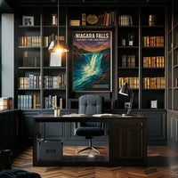 Niagara Falls Natures Fury and Beauty Poster