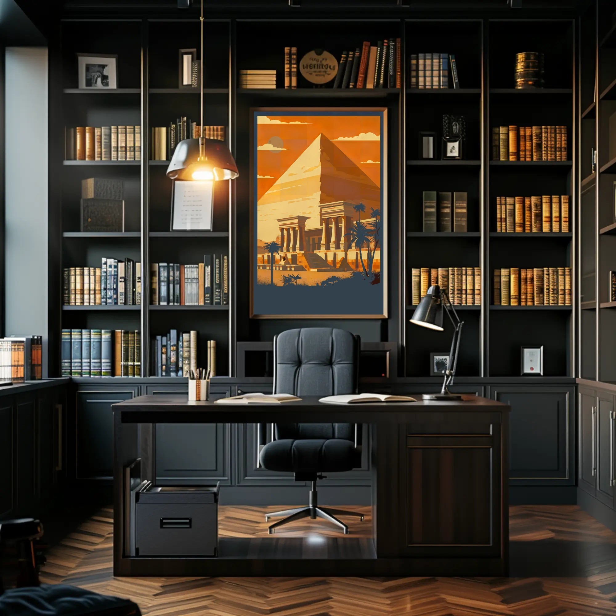 Ancient Oasis Poster