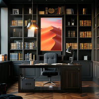 Desert Dunes at Sunset Poster