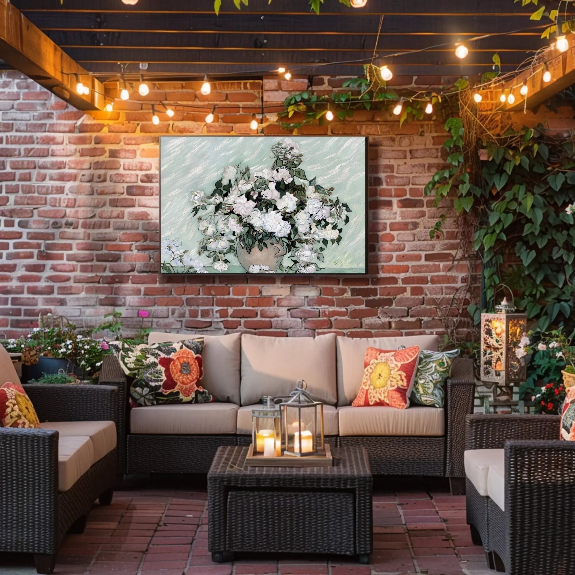 Floral Symphony Poster