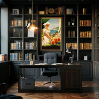 Serenity By The Sea Travel Poster Art Print Decor