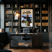 Winter Sports Under a Summer Sun Poster PosterGoat