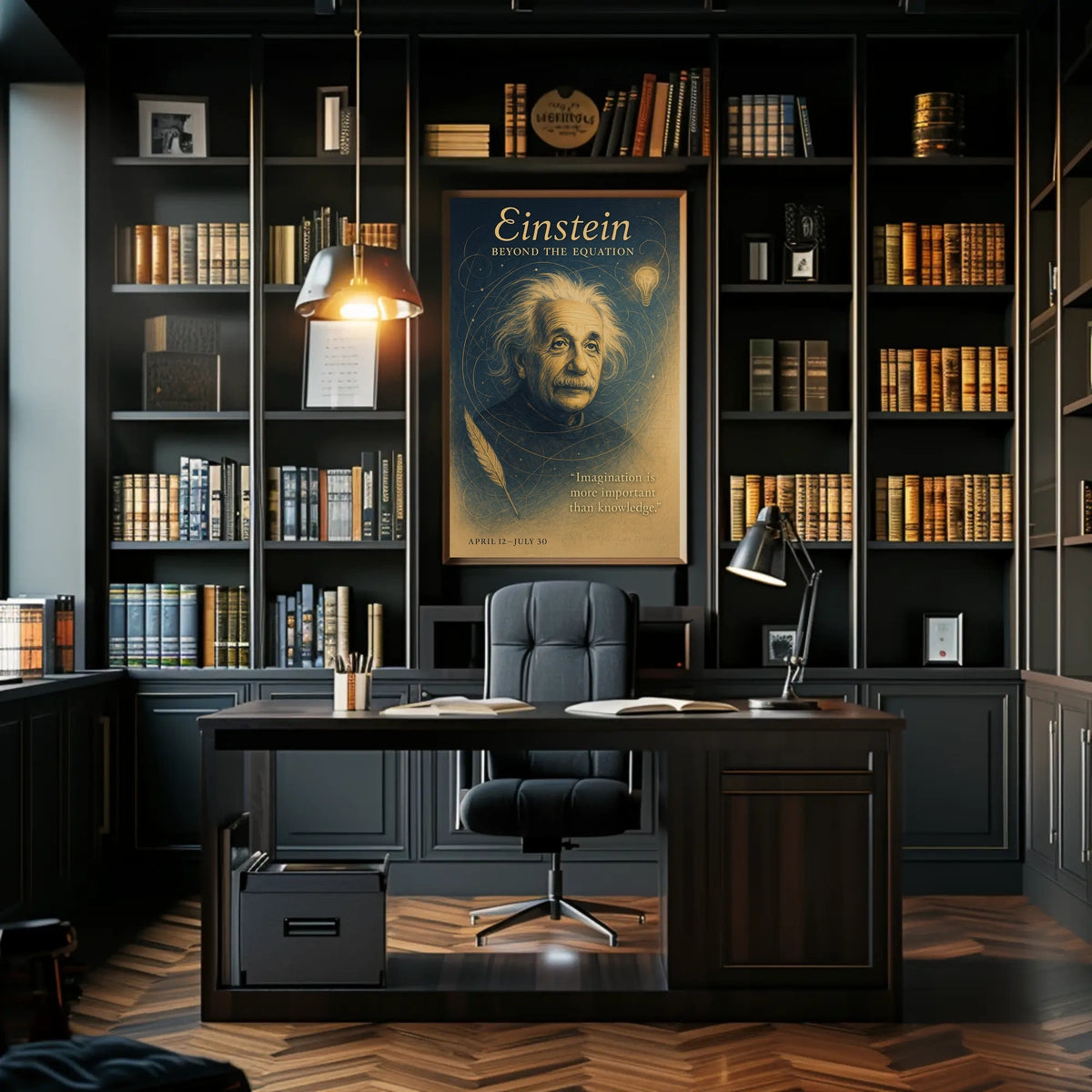 Einstein Beyond the Equation Poster
