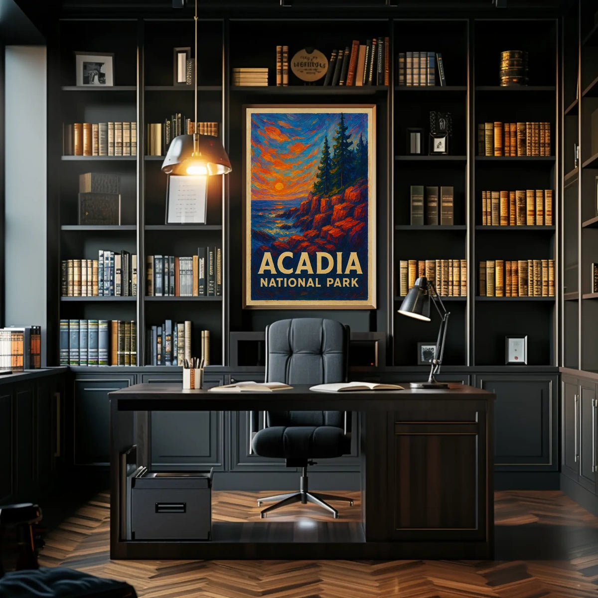 Acadia National Park Scenic Wanderlust Poster