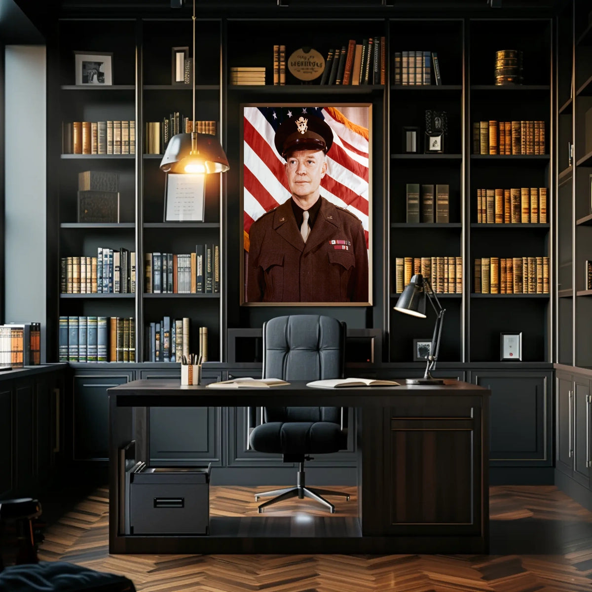 General Eisenhower in U.S. Army Uniform Poster