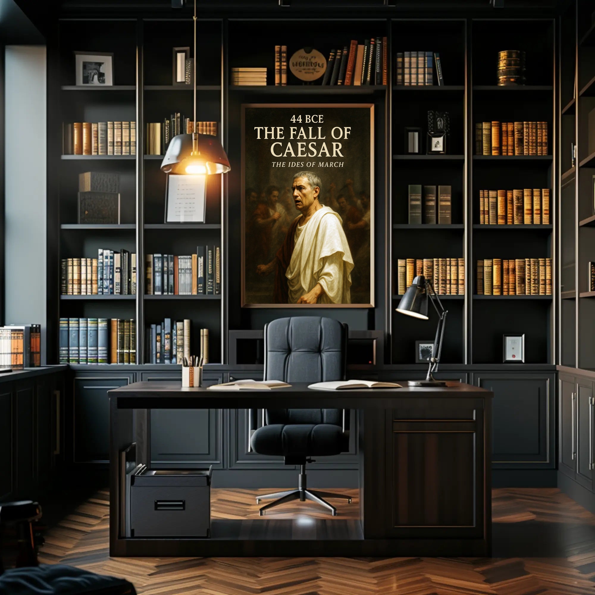 The Fall of Caesar Poster PosterGoat