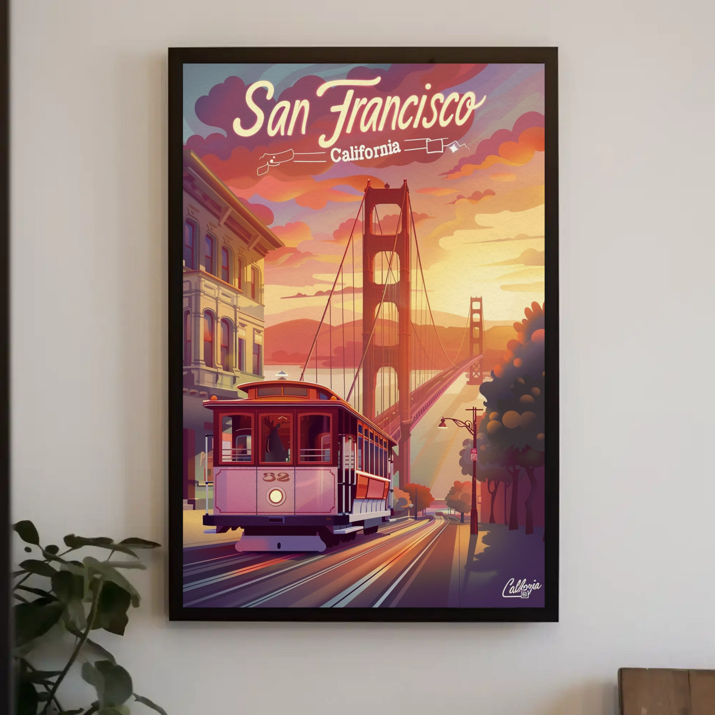 San Francisco Vintage Poster