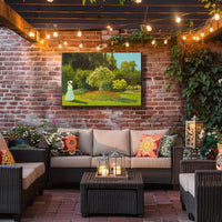 Tranquil Garden Scene Poster