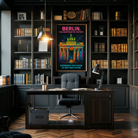 Berlin The Heartbeat of History Poster