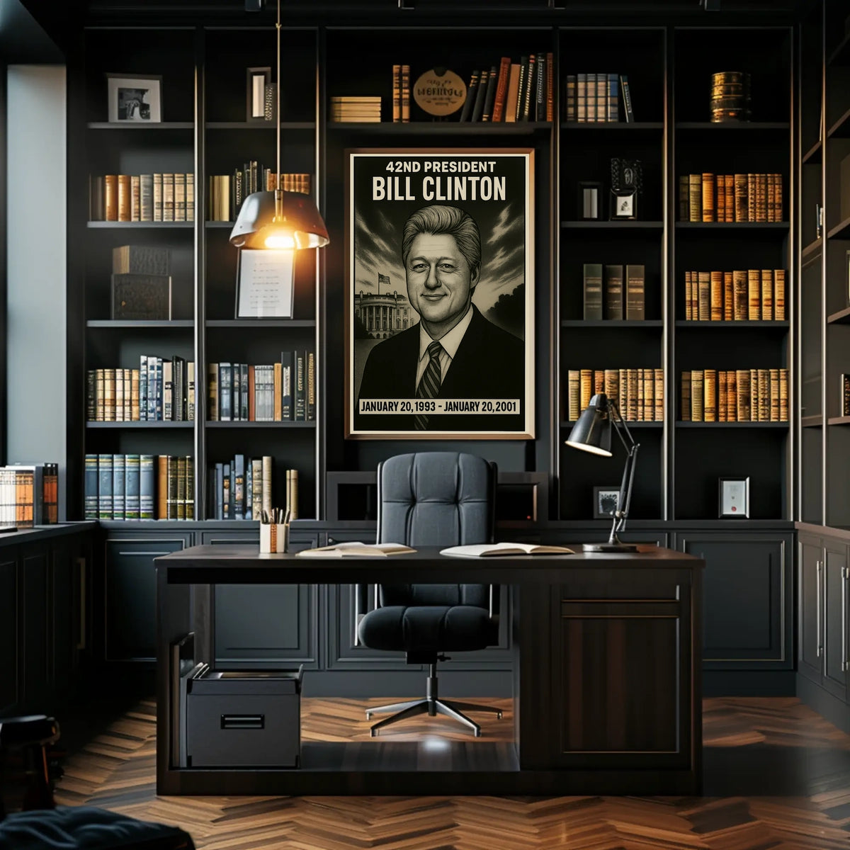 Bill Clinton 42Nd President Poster