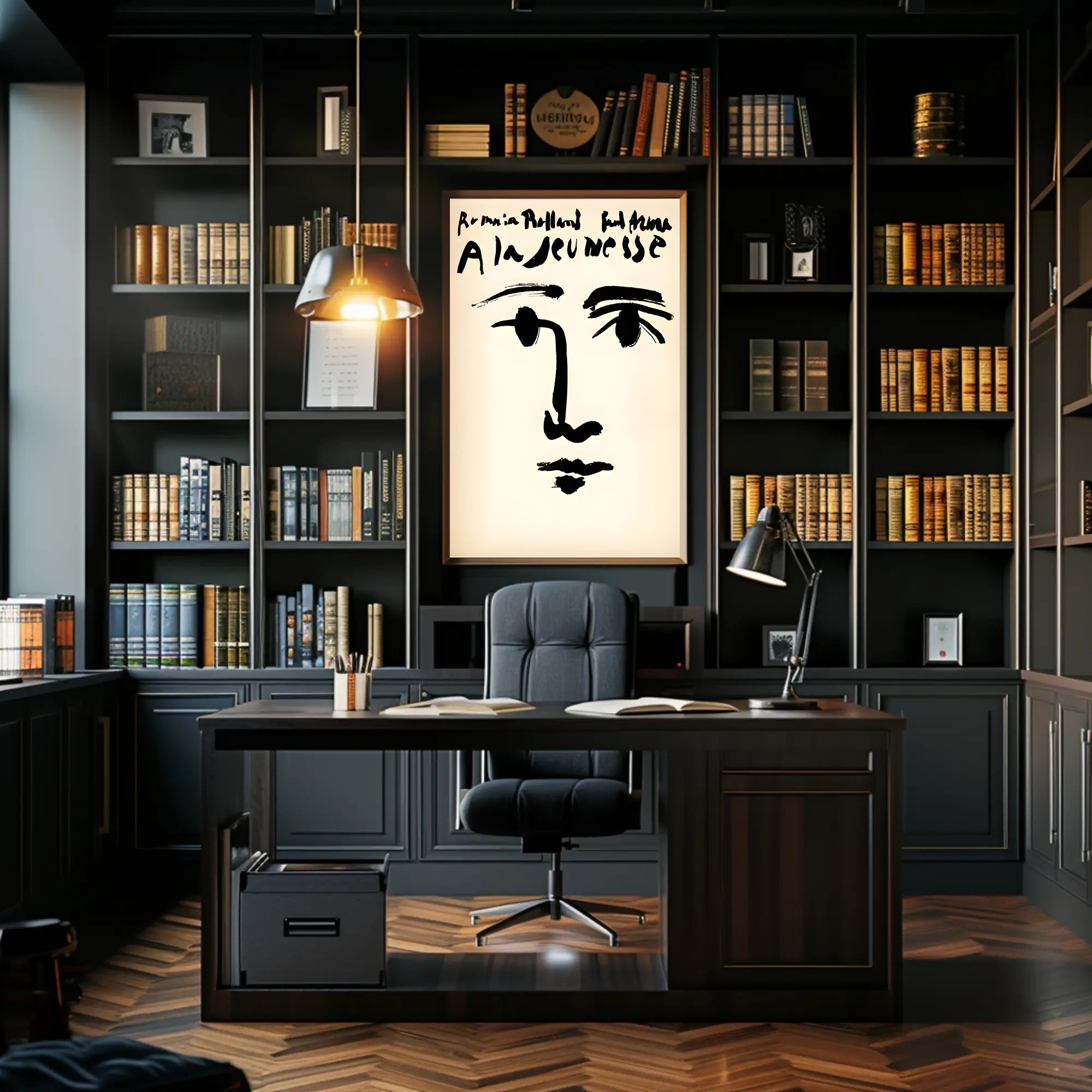 A La Jeunesse Poster Scenic Vintage Travel Print