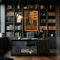 Trump 47th President Scenic Wanderlust Poster