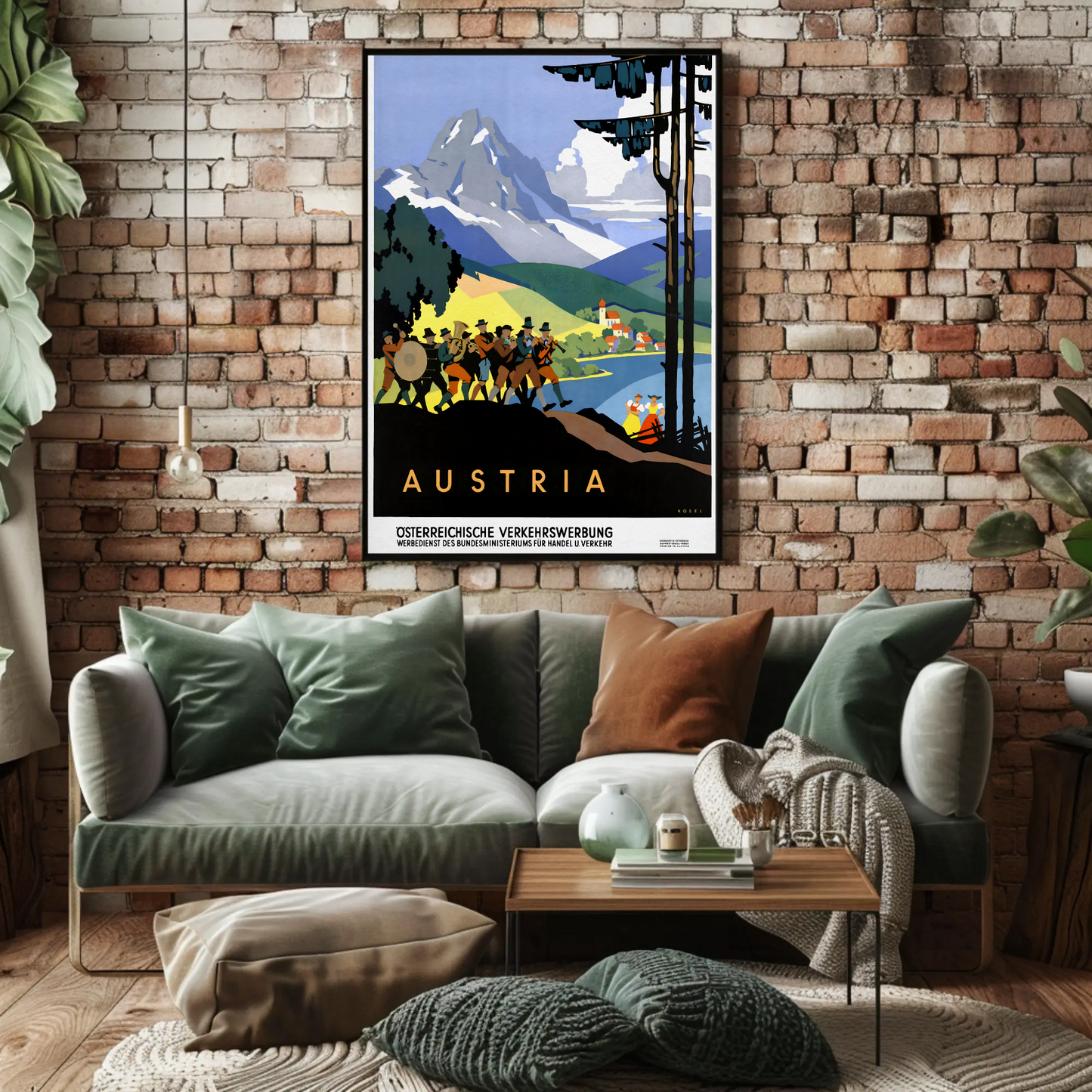 Austria Travel Poster