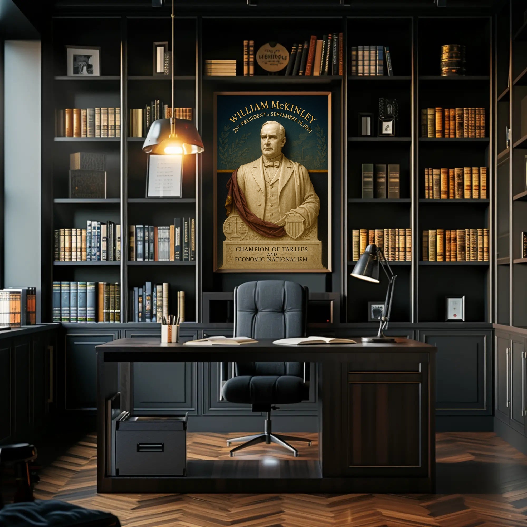 William McKinley 25th President Poster PosterGoat