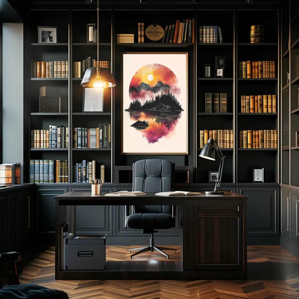 Art Deco Style Event Announcement Poster