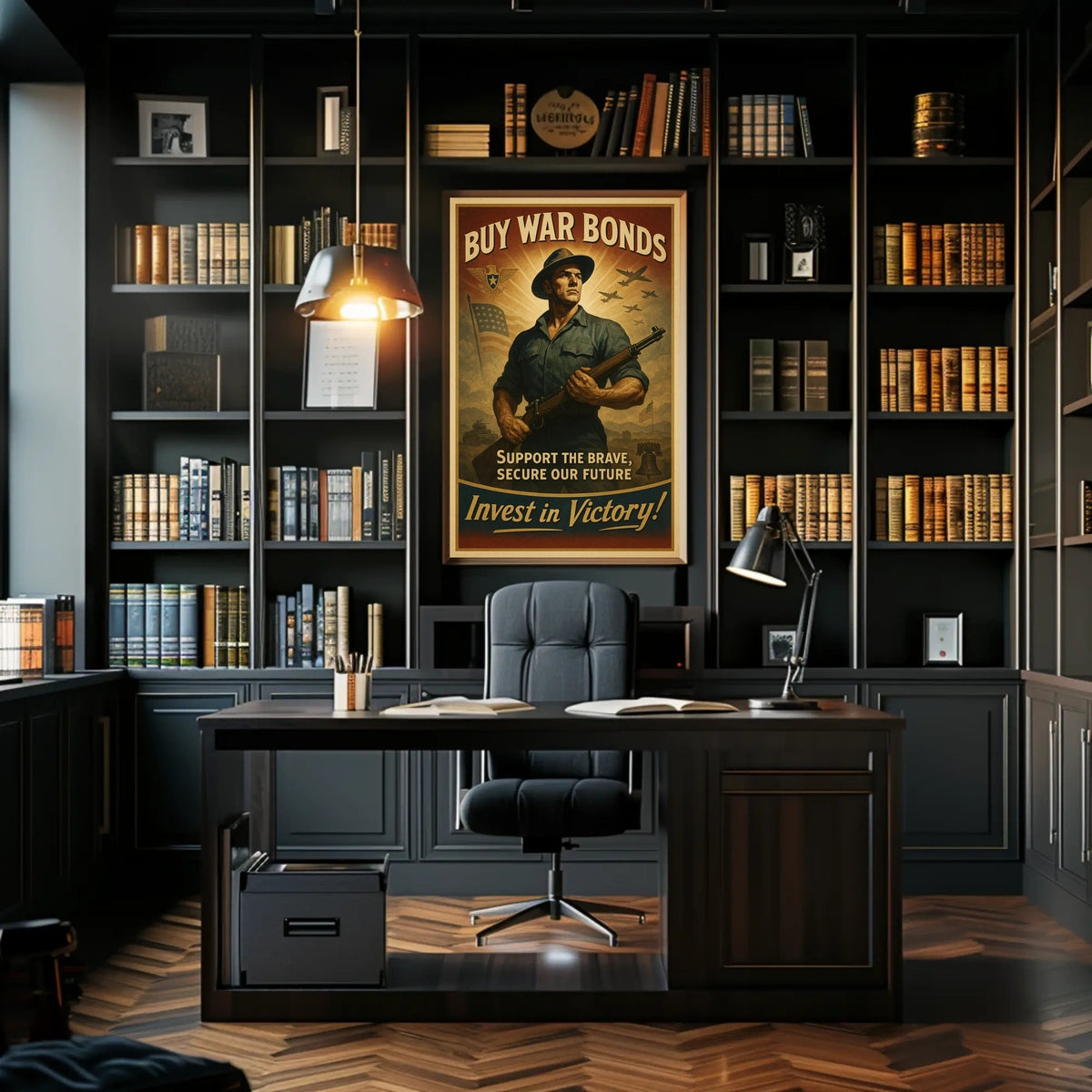 Invest in Victory War Bonds Poster