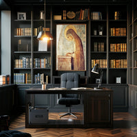 Sacred Devotion: Iconography of Prayer in Heritage Poster