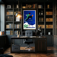 Dartmouth Skiway Vintage Sports Poster PosterGoat