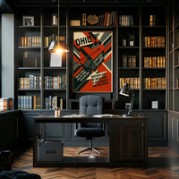 Ohio Birthplace of Aviation and Presidents Poster