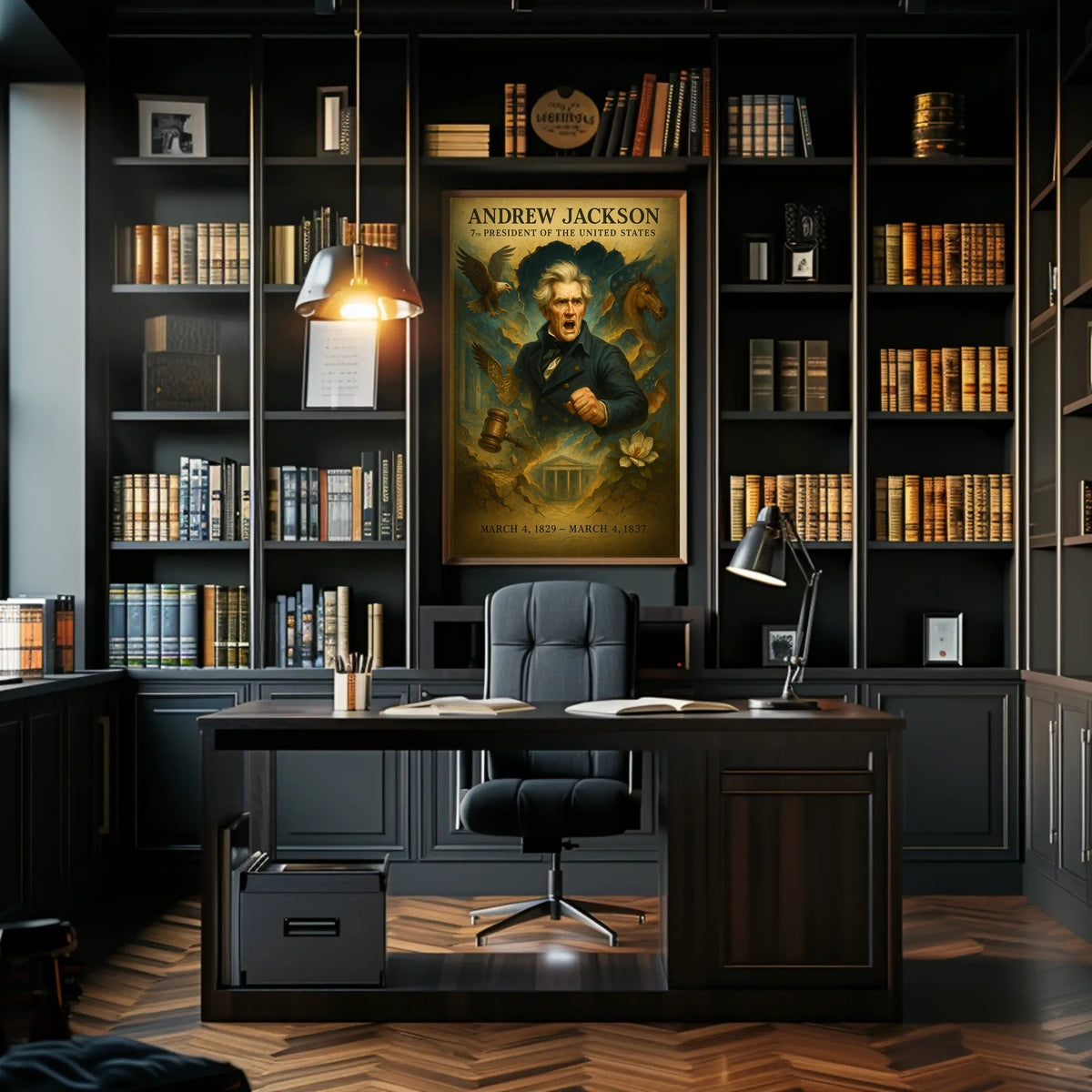 Andrew Jackson 7th President Poster