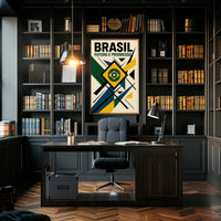 Brasil Futuro e Progresso Poster