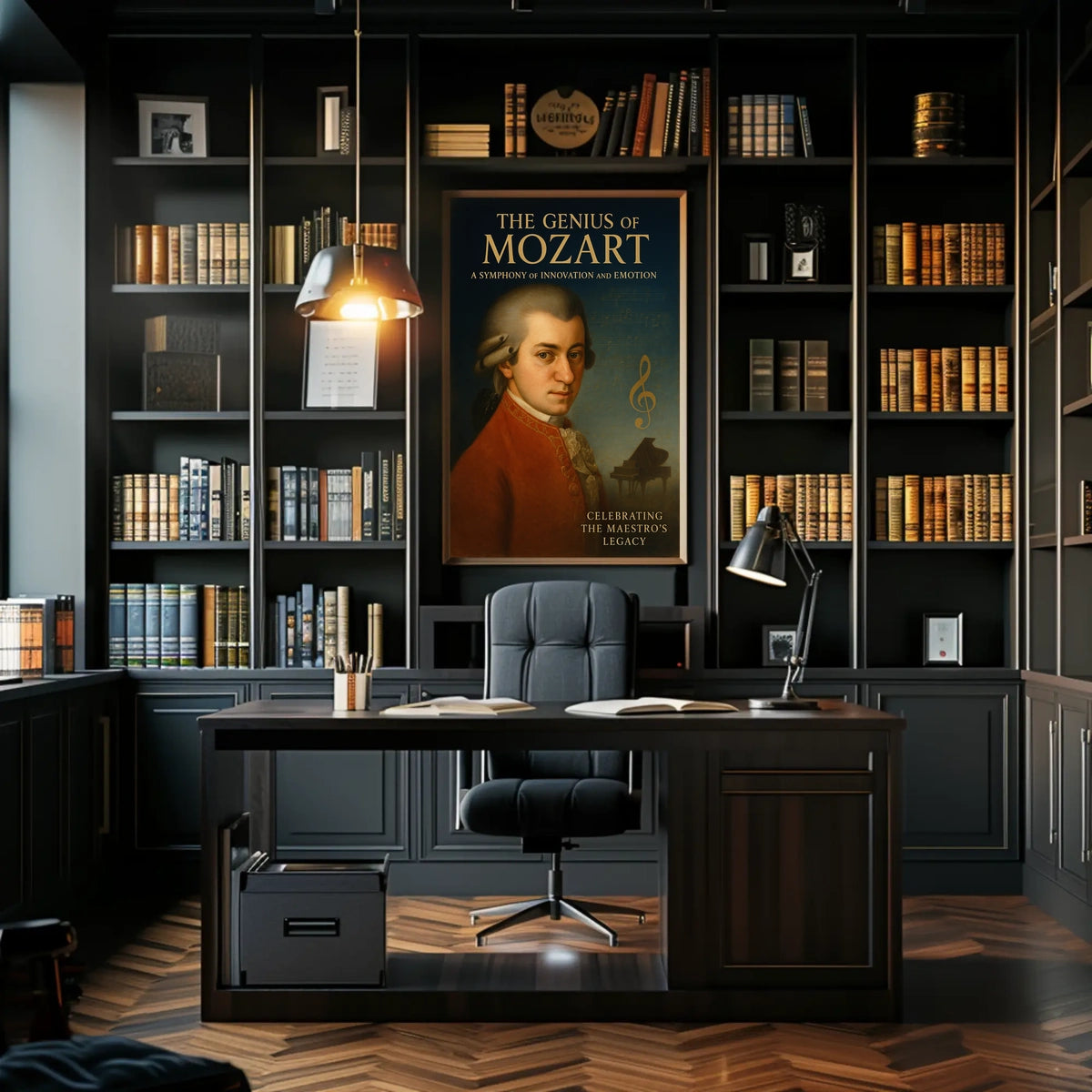 The Genius of Mozart Poster
