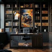 Dynamic Off-Road Adventure Poster PosterGoat