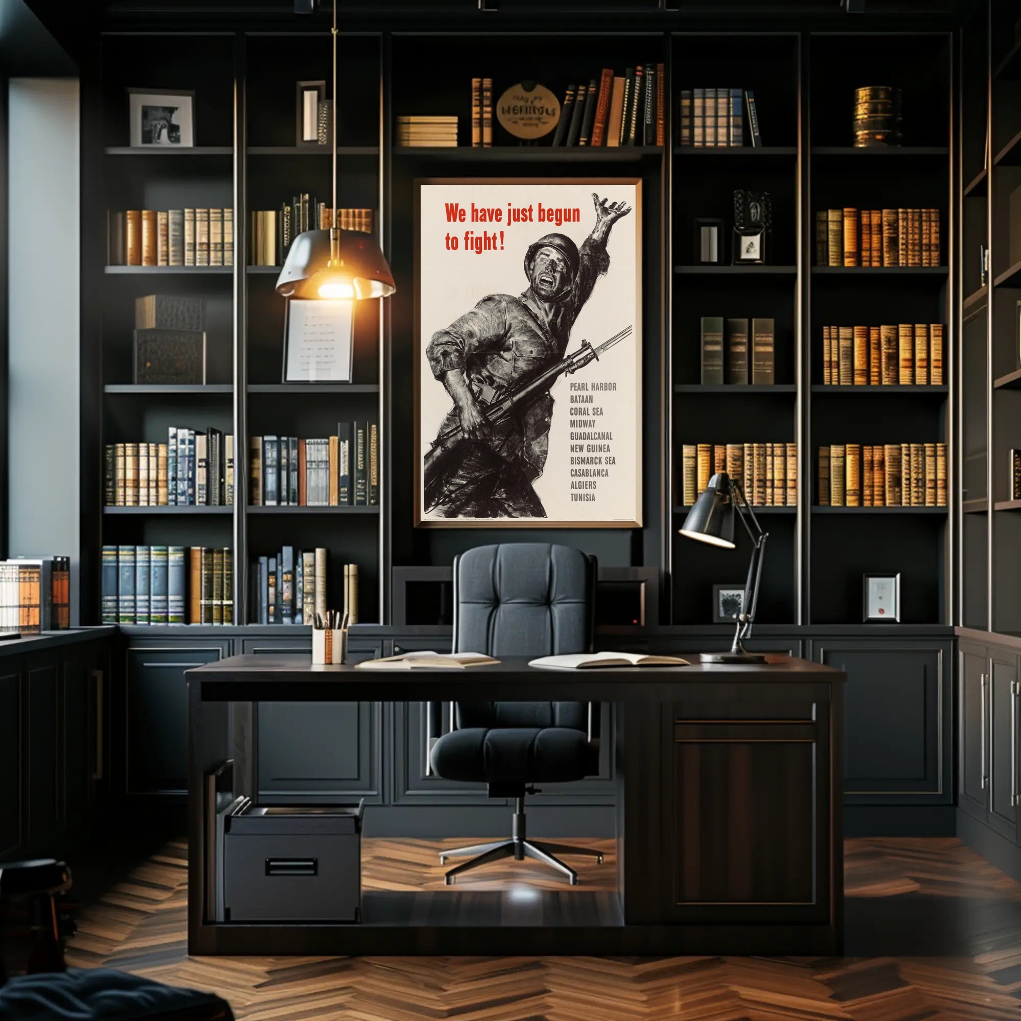 We Have Just Begun to Fight Poster PosterGoat