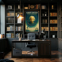 Albert Einstein A Legacy of Brilliance Poster
