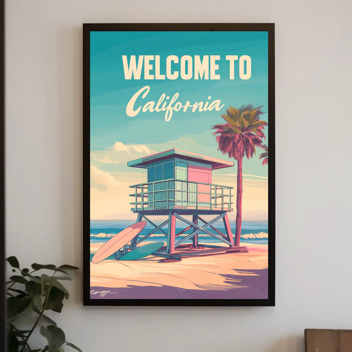Welcome to California Poster