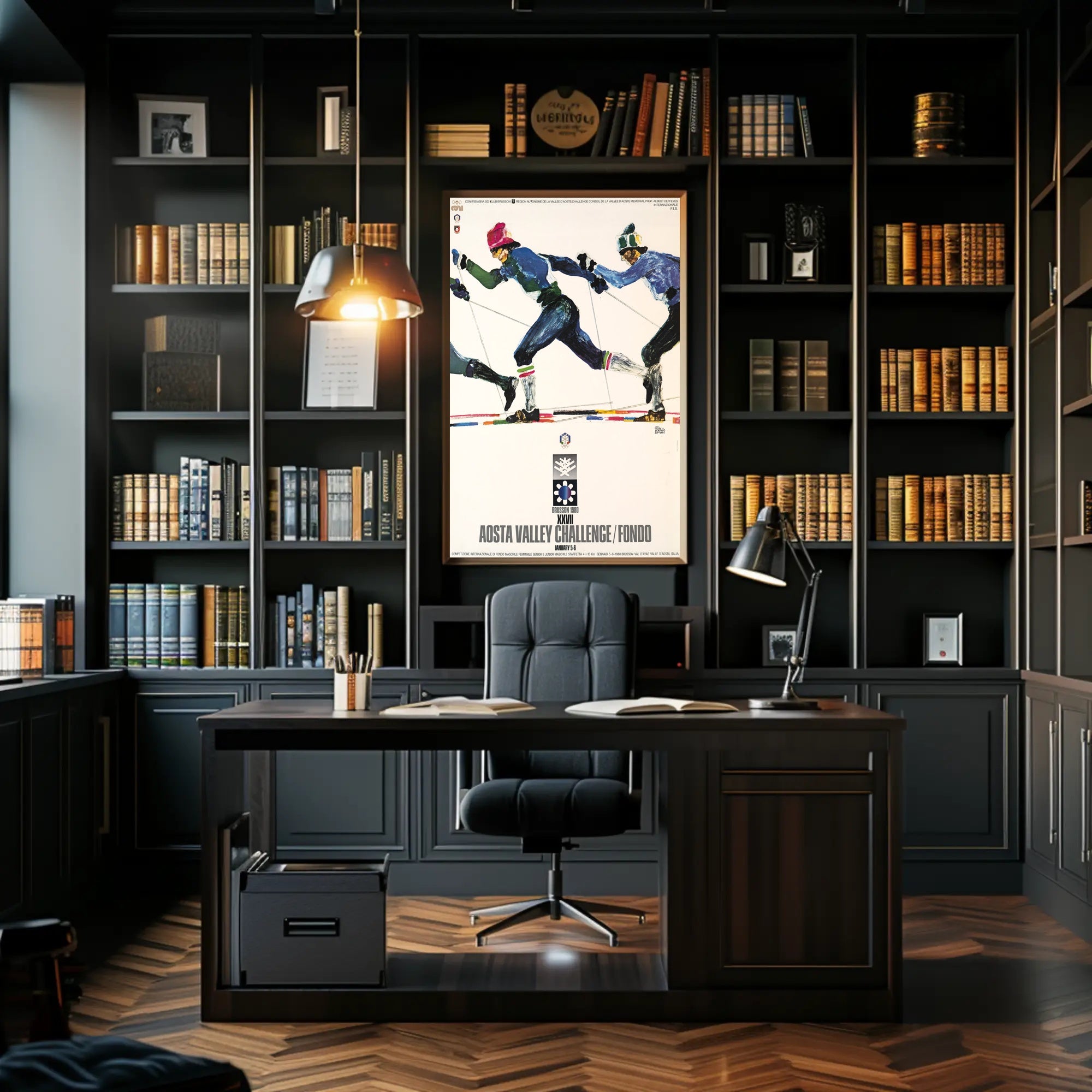 Aosta Valley Challenge 1980 Poster PosterGoat