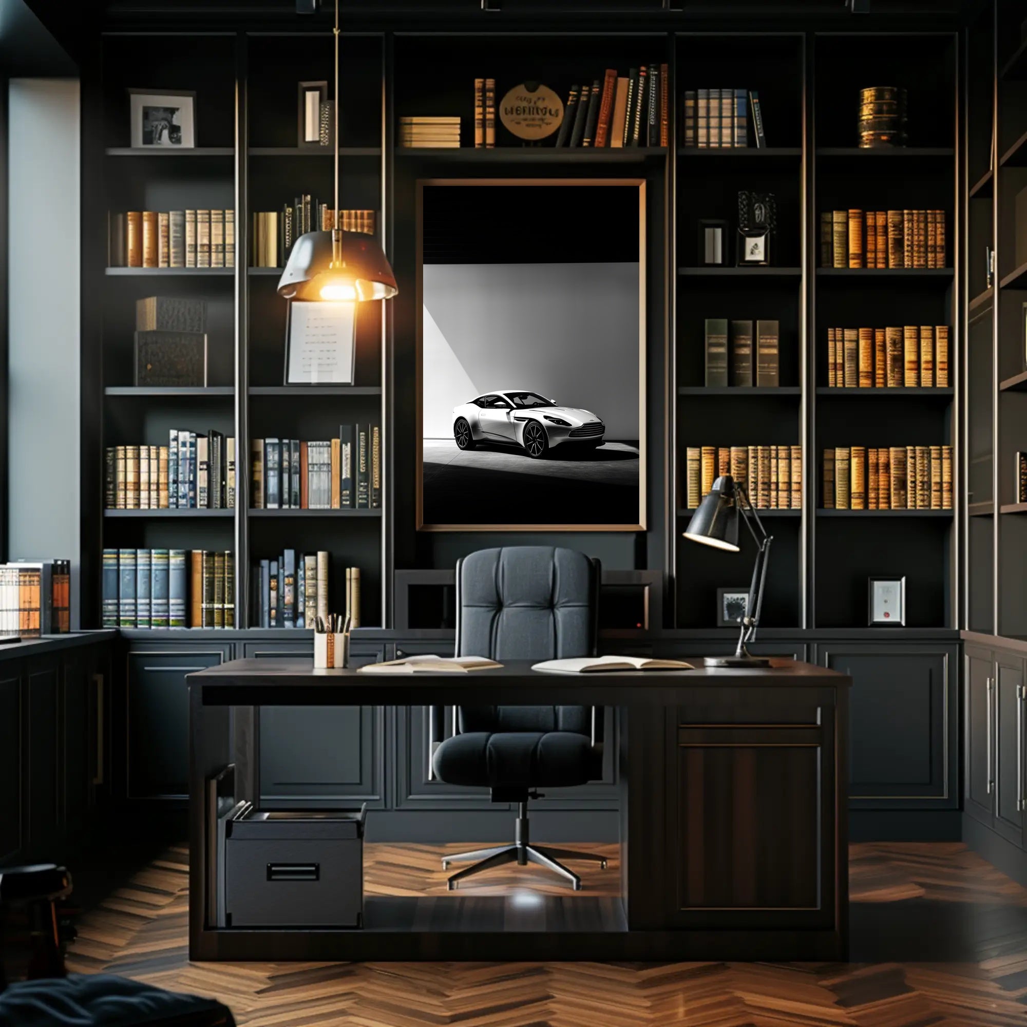 Sleek Elegance Poster PosterGoat